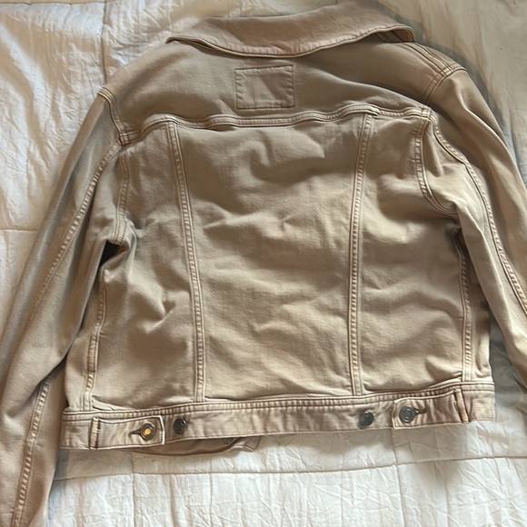 Beige jean jacket Landsend - Picture 2 of 2